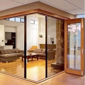 Cửa lưới chống côn trùng dạng xếp có ray di chuyển