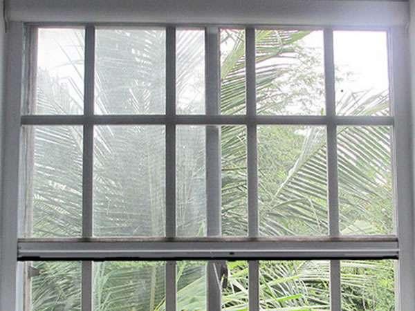 Cửa lưới chống muỗi dạng 
cuốn mang lại thẩm mỹ cho ngôi nhà