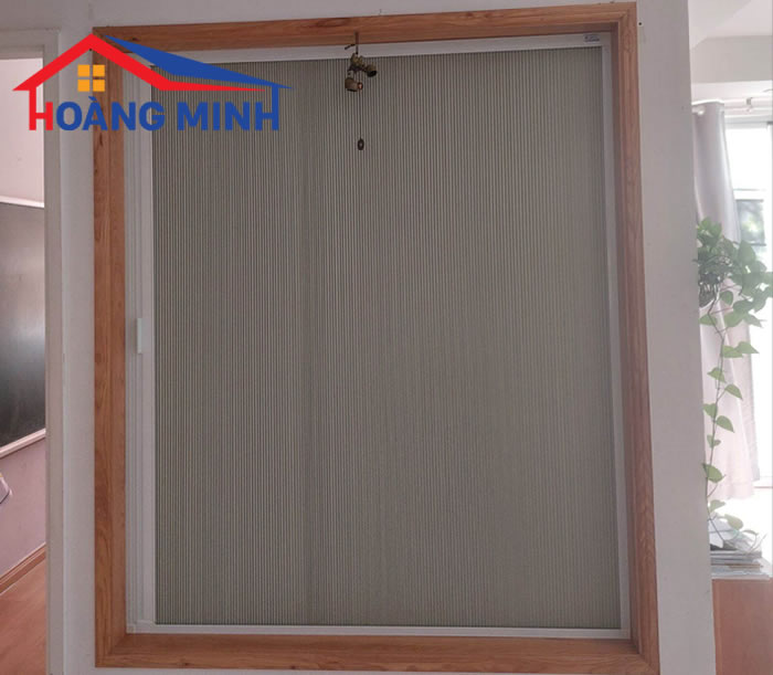 Cửa lưới chống muỗi kết hợp rèm cửa