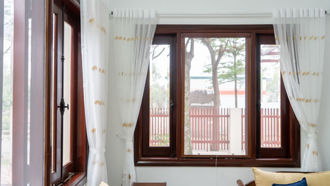 Cửa lưới chống muỗi không làm ảnh hưởng 
đến kiến trúc vốn có của ngôi nhà