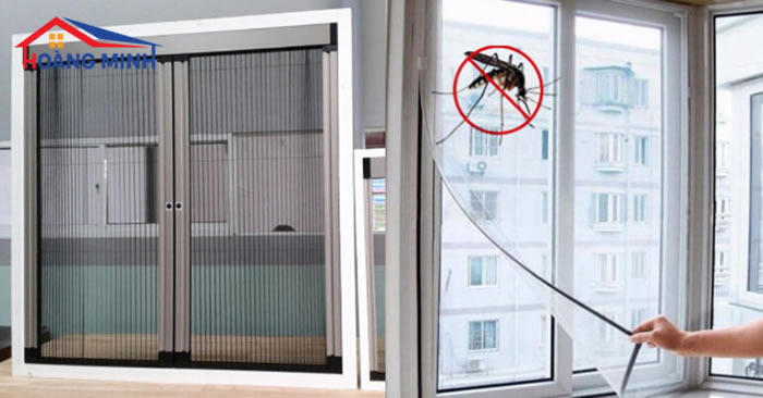Với màn lưới được cấu tạo từ những mắt 
lưới nhỏ li ti, cửa lưới chống muỗi giúp ngăn chặn tuyệt đối sự xâm nhập của 
các loại côn trùng
