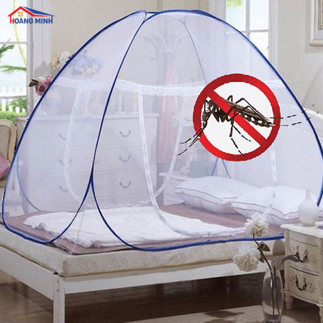 Mắc màn là biện pháp truyền thống giúp 
hạn chế muỗi đốt