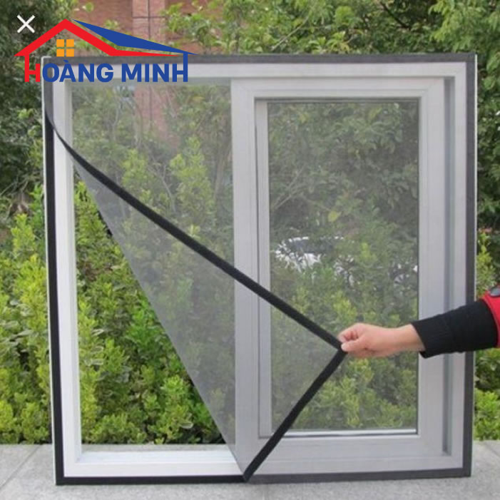 Cửa lưới chống muỗi tự dính cho cửa sổ