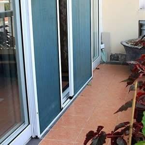 Ứng dụng cửa lưới chống muỗi dạng xếp để chống muỗi, kiến ba khoang